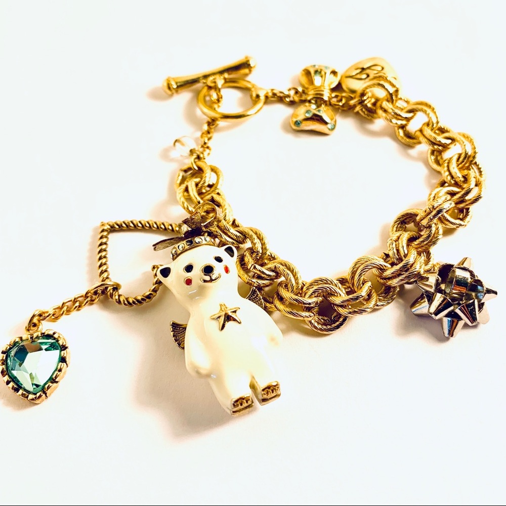 Betsey Johnson Winter Polar Bear Bracelet